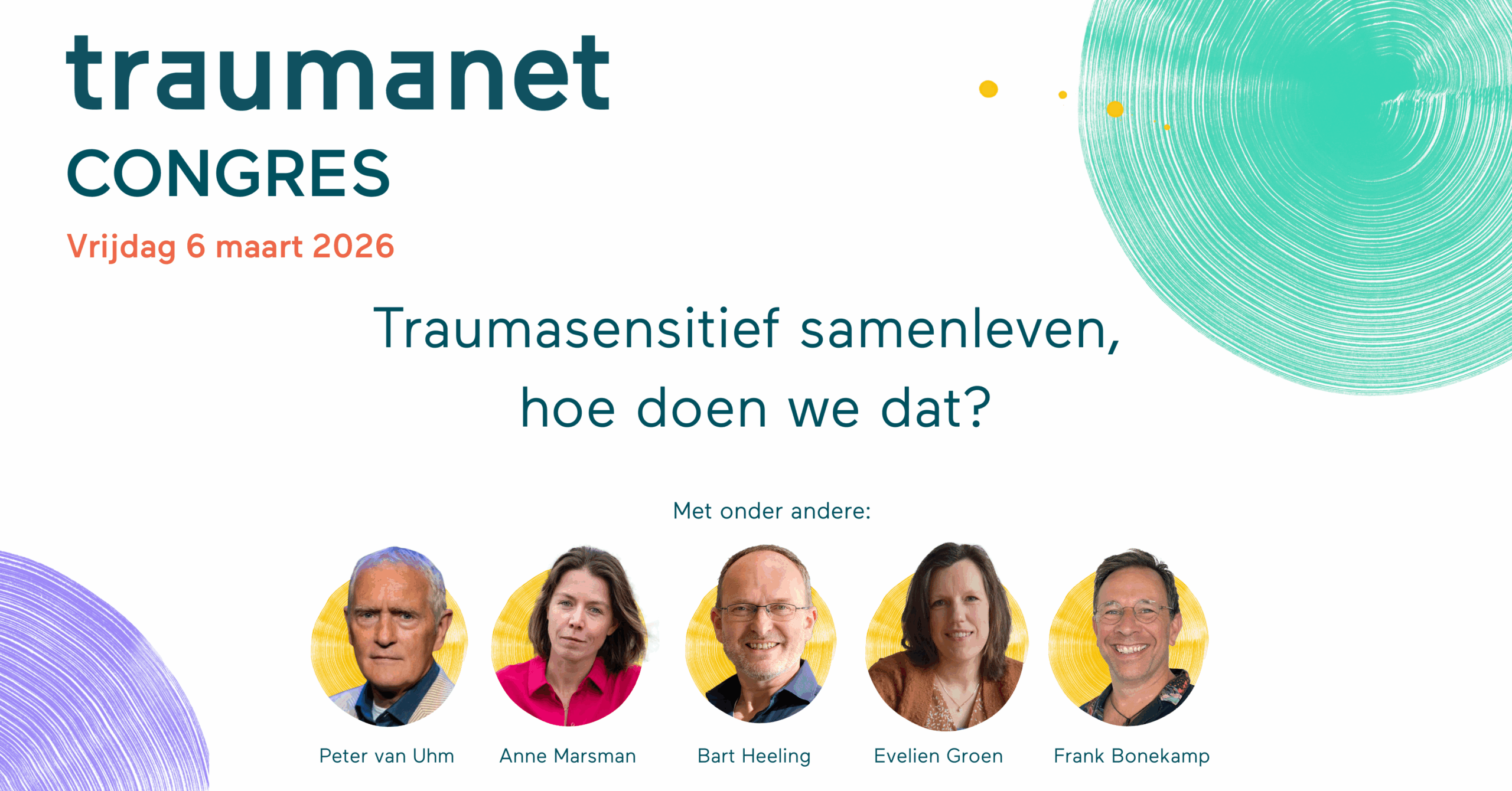 Traumanet congres 6 maart 2026